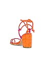 view 3 of 5 Grace Sandal in Magenta Orange
