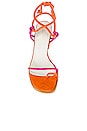 view 4 of 5 Grace Sandal in Magenta Orange