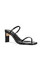 view 2 of 5 Cannes Sandal in Black