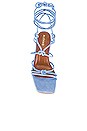 view 4 of 5 Paloma Sandal in Cornflower Blue