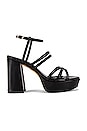 view 1 of 5 Wine Thirsty Sandal in Black