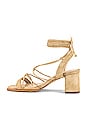 view 5 of 5 САНДАЛИИ НА КАБЛУКЕ SOPHIE in Sand