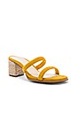 view 2 of 5 SANDALES LAURA in Bold Mustard