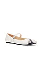 view 2 of 5 BALLERINES MUSA INDO in Cream & Grey