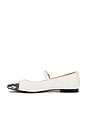 view 5 of 5 Musa Indo Ballet Flat in Cream & Grey