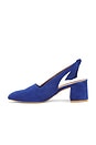 view 5 of 5 Charlotte Slingback in Blue