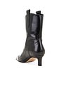 view 3 of 5 Hudson Shimmer Bicolor Leather Ankle Boots in Black & Silver