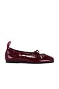 view 1 of 5 Rosalind Ballet Flats in Onix Burgundy