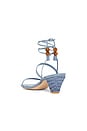 view 3 of 5 Imani Sandals in Blue