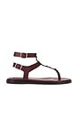 view 1 of 5 Xena Sandals in Burgundy