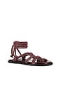 view 2 of 5 Tory Sandals in Burgundy