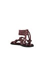 view 3 of 5 Tory Sandals in Burgundy