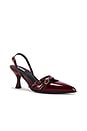 view 2 of 5 Joelle Pump in Onix Burgundy