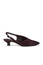 view 1 of 5 Nelly Slingback Pump in Soft Burgundy