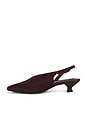 view 5 of 5 Nelly Slingback Pump in Soft Burgundy