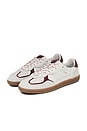 view 2 of 5 ZAPATILLA DEPORTIVA TB.490 RIFE GRAIN in Rife Grain White Burgundy