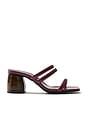 view 1 of 5 SANDALES INDIANA in Bare Burgundy