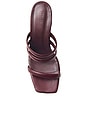 view 3 of 5 SANDALES INDIANA in Bare Burgundy