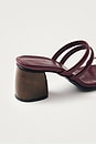 view 5 of 5 SANDALES INDIANA in Bare Burgundy