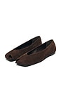 view 2 of 5 Katia Suede Ballet Flat in Suede Brown