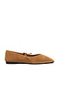 view 1 of 5 Sway Suede Ballet Flat in Suede Tan