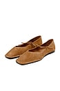 view 2 of 5 Sway Suede Ballet Flat in Suede Tan