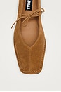 view 4 of 5 Sway Suede Ballet Flat in Suede Tan
