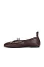 view 5 of 5 Rosalind Ballet Flat in Brown