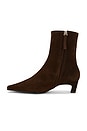 view 6 of 5 AMBAR ANKLE  ブーツ in Brown Suede
