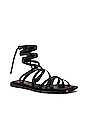 view 2 of 5 Element Sandal in Total Black