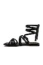 view 5 of 5 Element Sandal in Total Black