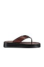 view 1 of 5 Overcast Sandal in Burgundy