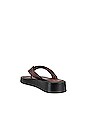 view 3 of 5 Overcast Sandal in Burgundy