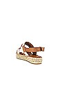 view 3 of 5 Double Strap Scacchi Sandal in Camel & Ivory
