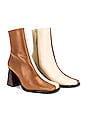view 1 of 5 South Bicolor Boot in Camel & Beige