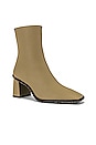view 2 of 5 West Cape Cactus Vegan Leather Ankle Boot in Warm Sand Beige
