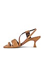 view 5 of 5 Asymmetric Straps Sandal in Camel