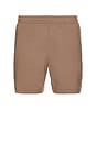 view 1 of 5 7' Conquer React Performance Short in Mushroom