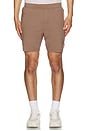 view 4 of 5 7' Conquer React Performance Short in Mushroom