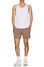 view 5 of 5 7' Conquer React Performance Short in Mushroom