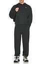 view 6 of 6 Accolade Sweatpant in Charcoal Green