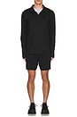 view 5 of 5 Conquer 1/4 Zip Reform Long Sleeve in Black