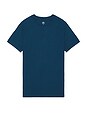 view 1 of 4 The Triumph Crew Neck Tee in Eclipse Blue