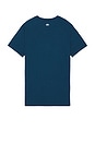 view 2 of 4 The Triumph Crew Neck Tee in Eclipse Blue