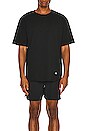 view 3 of 3 Society Crewneck Tee in Black