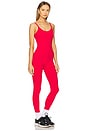 view 2 of 4 Airbrush One And Done Onsie in Bold Red