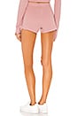 view 3 of 4 Daze Short in Pale Mauve Heather