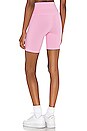 view 3 of 4 High Waist Biker Short in Parisian Pink