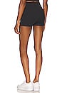 view 3 of 4 Goddess Ribbed High Waist Hot short in Black