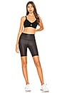 view 4 of 4 High Waist Biker Short in Black Glossy